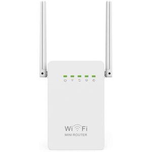POINT D'ACCÈS 300Mbps Mini Router WiFi Répéteur Réseau Extender 