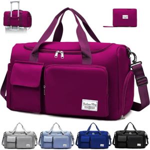 SAC DE VOYAGE Sac De Sport Femme Fille Sac De Voyage Grand Imper