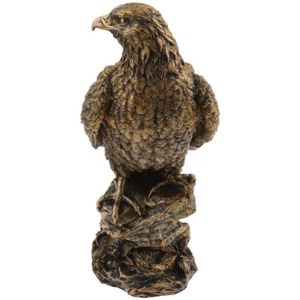 Aigle Statue d'aigle Figurine de faucon anti-oiseaux antiparasitaire jardin 