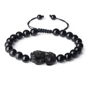 Messieurs shamballa perles bracelet pierre naturelle-perles spacer zircon pour hommes 