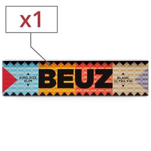Feuille à rouler Beuz Brown Slim 2 en 1, disponible sur S Factory !