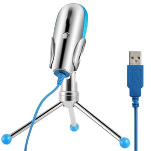 MICROPHONE - ACCESSOIRE Kit de microphone USB Microphone de studio avec tr
