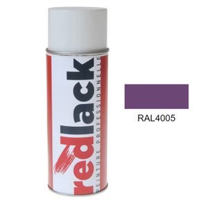 PEINTURE - VERNIS Redlack Peinture aérosol RAL 4005 Brillant multisupport