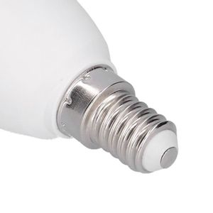 AMPOULE INTELLIGENTE SALUTUYA Ampoule de lampe intelligente Wifi E14 Ampoule LED de télécommande d'application domestique lumineuse