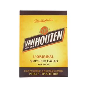 CHOCOLAT EN POUDRE Cacao en poudre non sucré 250 g Van Houten