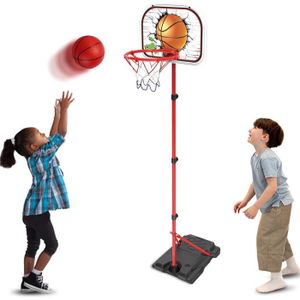 PANIER DE BASKET-BALL Panier de Basket Exterieur sur Pied pour Enfants, 