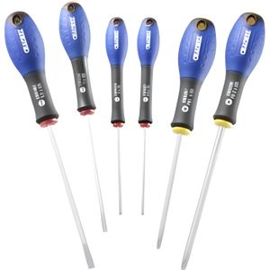 Jeu de 5 tournevis plats et cruciformes phillips