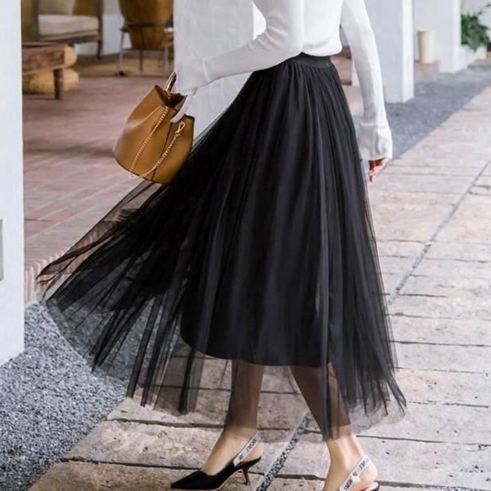 jupes longues tulle
