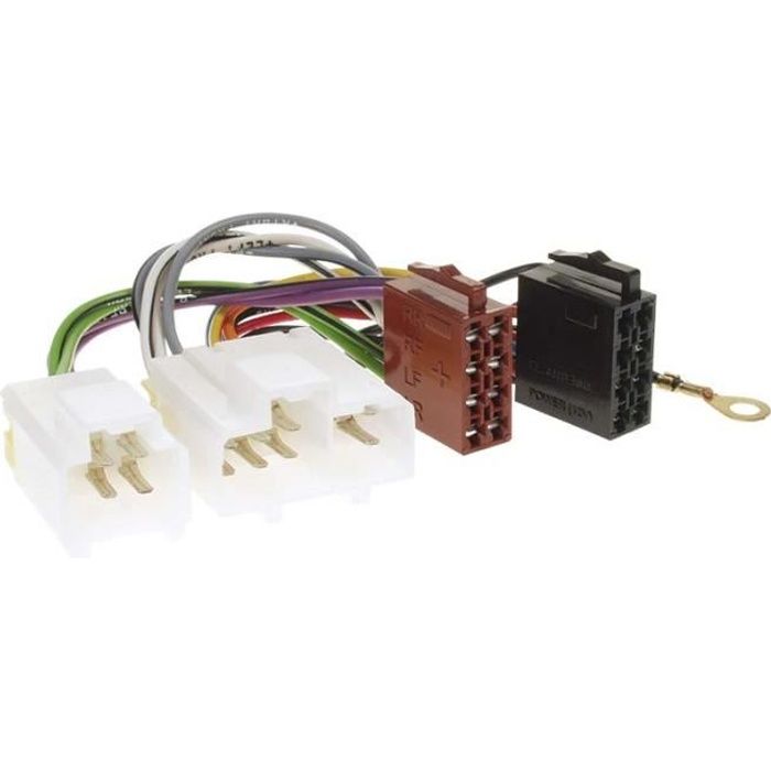 Adaptateur pour prise antenne autoradio voiture ISO DIN connecteur - Autres  accessoires informatiques - Achat & prix