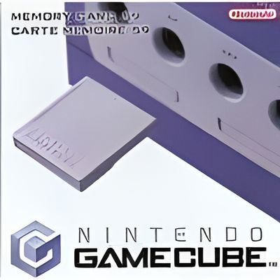 Carte mémoire 59 blocs Gamecube officielle