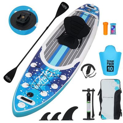 Tapis Antidérapant EVA Universel – 220x72 Cm, épaisseur 5 Mm, Motif Camo, Pour Surf Paddle Kayak Bateau