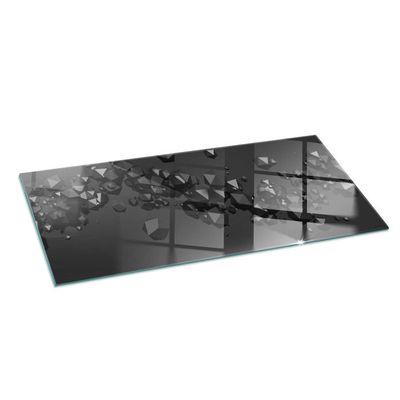 Tulup Panneaux De Cuisine Sur Verre - 100x50cm - Trois Chevaux