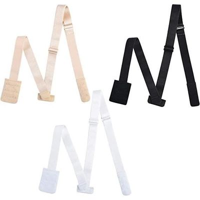 Extension Pour Soutien-Gorge - Prolongateur 2 Ou 3 Crochets, Blanc, Ajuste La Taille, Confort Grossesse, Allaitement, Prise De Poids