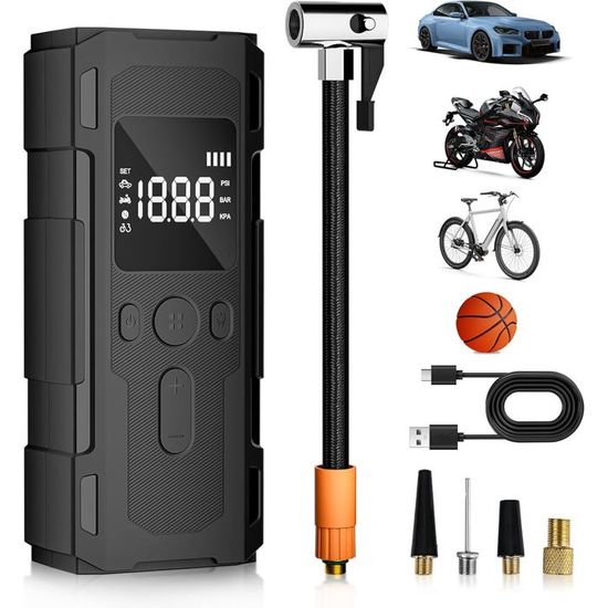 Compresseur D'Air Pour Voiture 12V 150Psi Pour Gonfler Les Pneus Pour