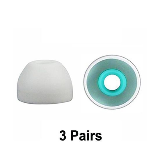 Lot De 4 Paires D'embouts Silicone Pour écouteurs - Confort Et Isolation Phonique - Taille Unique Ajustable - Pour Buds 2 Et Autres - Hypoallergénique