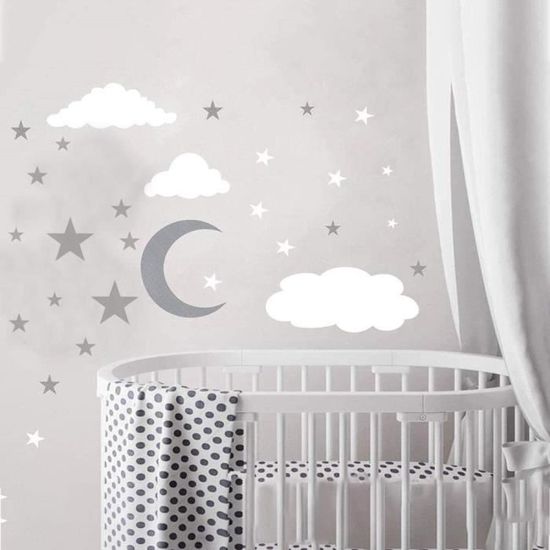 3pcs Stickers Muraux Enfants Forme De Etoiles Nuage Lune Autocollant Murale Amovible Et Etanche Pour Decoration Chambre Bebe Pl 152 Cdiscount Maison 3pcs Stickers Muraux Enfants Forme De Etoiles Nuage Lune Autocollant Murale Amovible Et Etanche Pour Decoration Chambre Bebe Pl 152 Cdiscount Maison