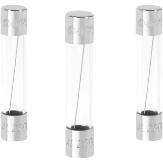 Boite 10 Fusibles Temporisé 5x20mm 400mA - SARL