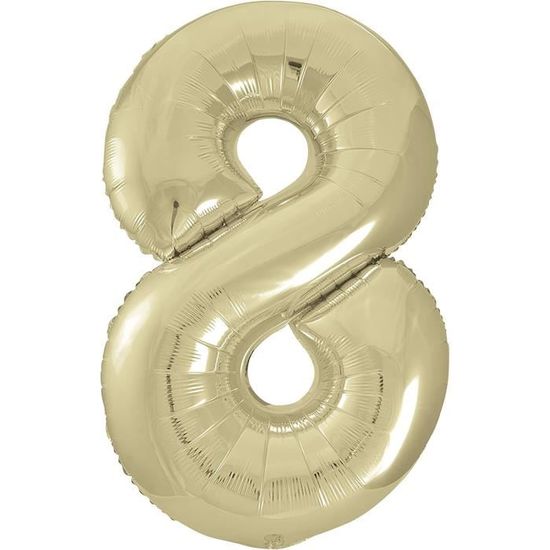 Ballon Géant Numéro 7 En Or Rose – 86 Cm – Parfait Pour Décoration Anniversaire, Fête – À Gonfler à L’air Ou à L’hélium