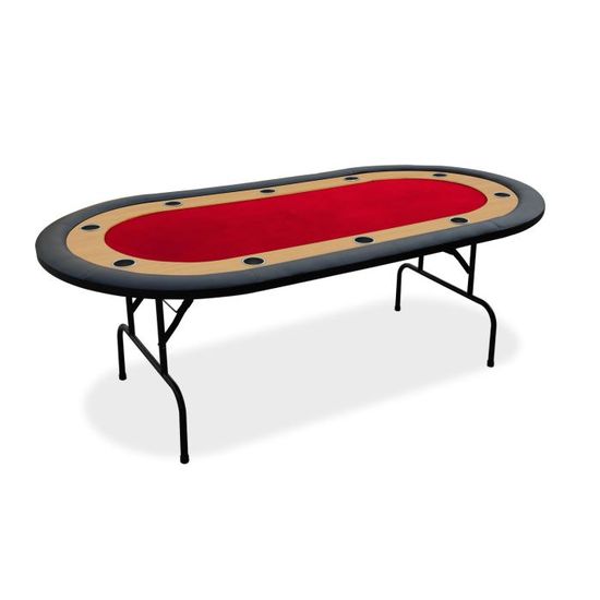 Table de poker 10 joueurs et une place pour le croupier - Jeux & Jouets
