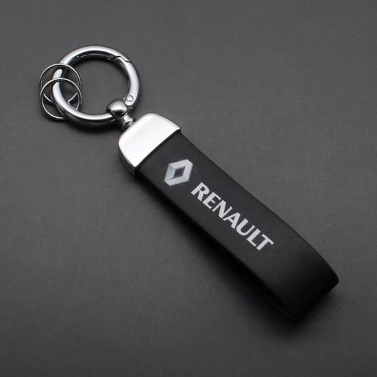 Porte-clés,1 pièces 3D métal voiture porte clés pour Renault