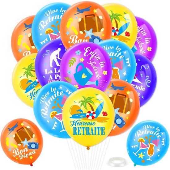Lot De 10 Ballons Gonflables 