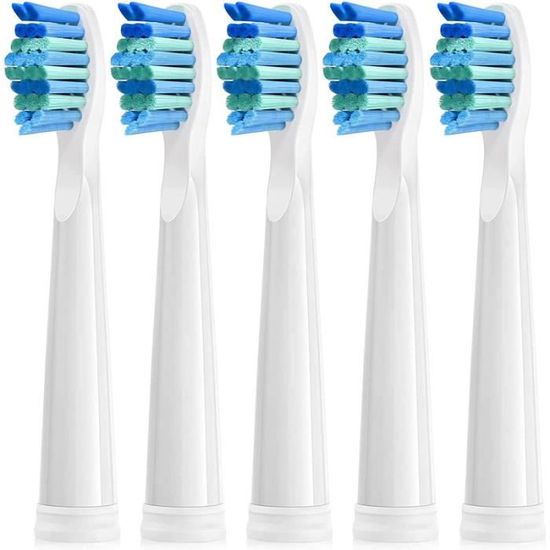 Lot De 10 Brossettes De Rechange Fairywill - Pour Brosse à Dents électrique - Douces