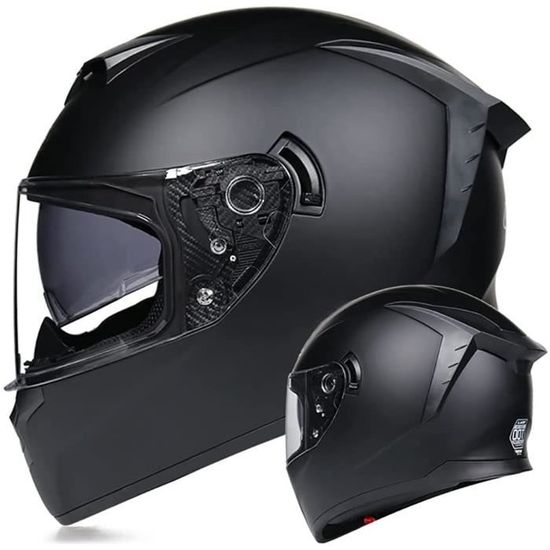 Casques Intégraux pour Moto, Casque Integral Moto avec Double Visière