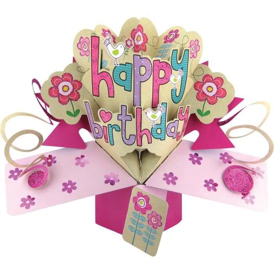 Second Nature Carte D Anniversaire Pop Up Pour Fille Motif Happy Birthday Avec Fleurs Et Oiseaux Achat Vente Carte Correspondance Second Nature Carte Cdiscount Second Nature Carte D Anniversaire Pop Up Pour Fille Motif Happy Birthday Avec Fleurs Et Oiseaux Achat Vente Carte Correspondance Second Nature Carte Cdiscount
