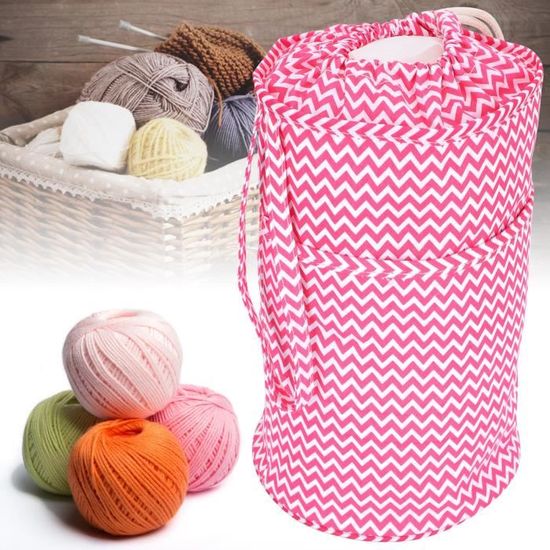 Sac De Rangement Pour Crochet/tricot | Poches En Filet & Boucles élastiques | Tissu Oxford 600D | Idéal Pour Accessoires