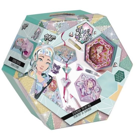 EOBROMD Kit de peinture diamant pour adultes, arbre de Noël 5D pour