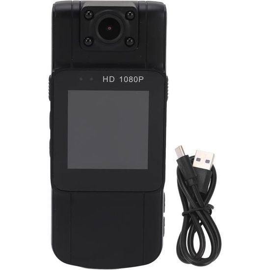 Mini Caméra Corporelle – Enregistrement 1080p, Détection De Mouvement, Batterie 3-4h – Style Stylo, Grand Angle 155° – Pour Sécurité, Réunions, Conduite