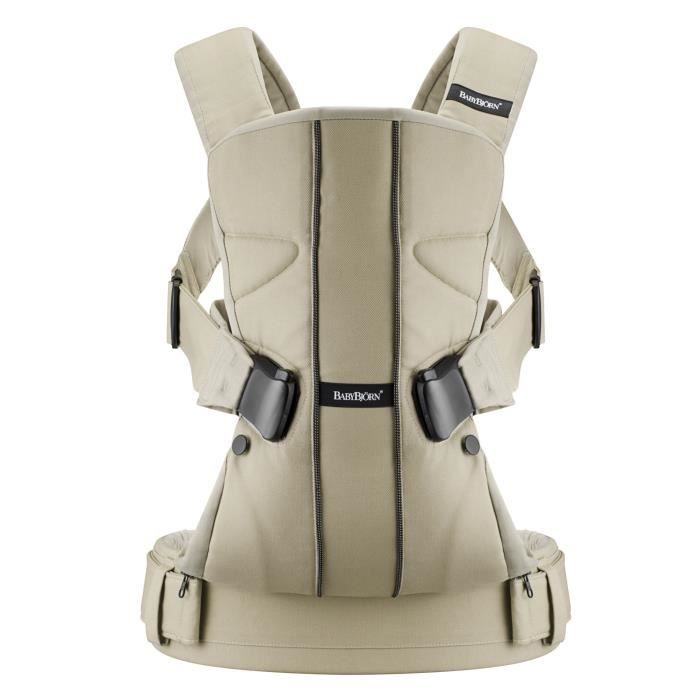 BABYBJORN Porte-bébé One Kaki Soft Cotton Mix - Cdiscount Puériculture &  Eveil bébé