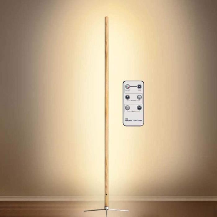Lampadaire LED RGBCW Sur Pied - Télécommande 16 Millions Couleurs - Moderne