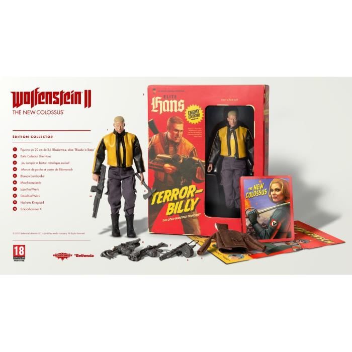 Wolfenstein Ii : The New Colossus Edition Collector Pc - vue 2