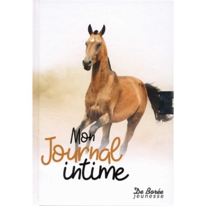 Journal Intime pour fille cheval et fleurs 🐴🌺 - UN CADEAU SURPRISE 🎁 