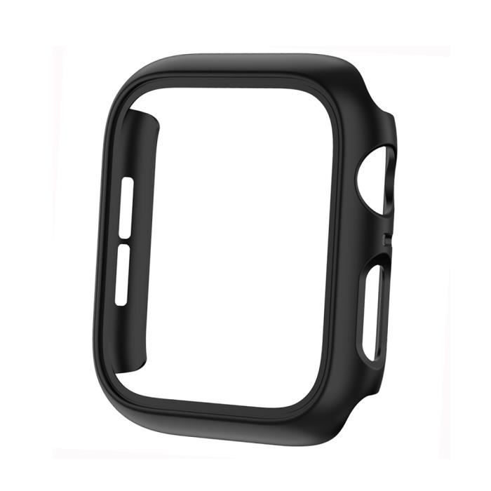 40MM Series SE 6 5 4 - Le noir - Coque rigide antichoc pour Apple Watch, cadre de protection pour Iwatch