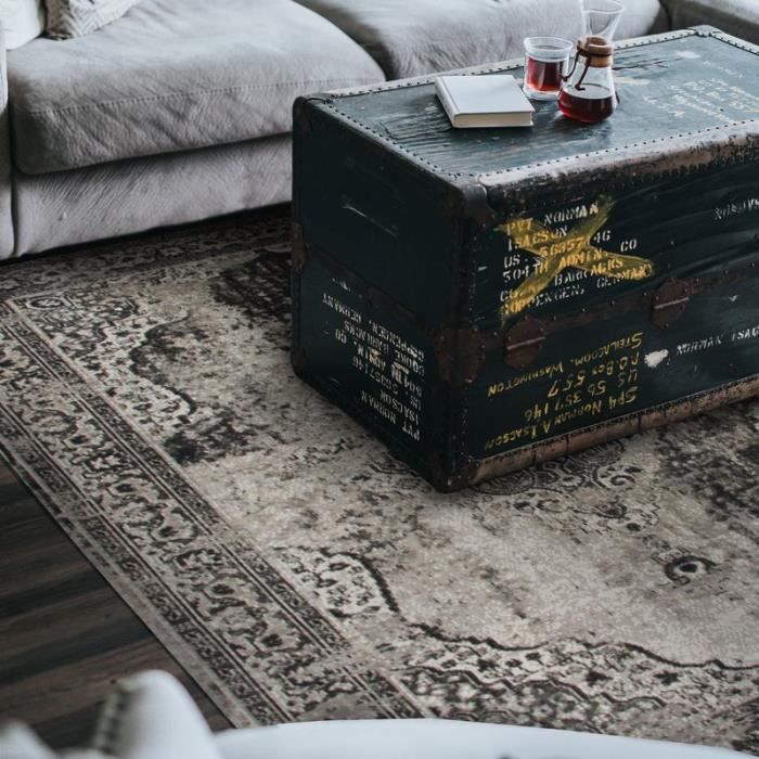Tapis VINTAGE IN&OUTDOOR MEDAILLON 80X200 gris Gris