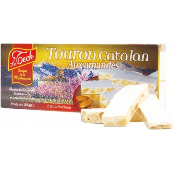 Le Tech - Touron Catalan aux Amandes