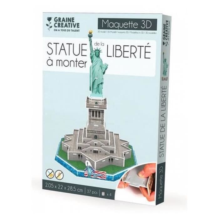 Graine Creative - 650902 - puzzle maquette statue de la liberte