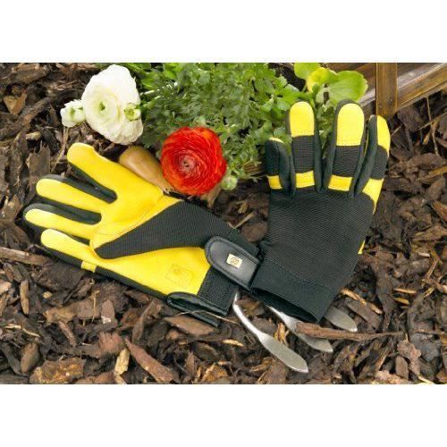 Jayco UK Ltd Gold Leaf Soft Touch Ladies Garden Gloves, Endorsed by the RHS - 5060080270026