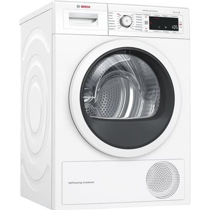 Bosch Serie 8 WTW87541 Sèche-linge indépendant hauteur : 85 cm chargement frontal