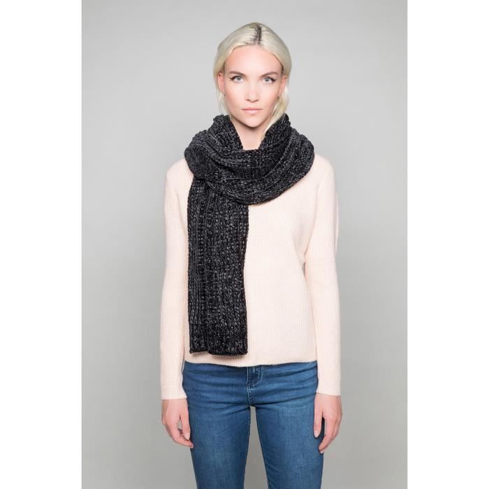 Echarpe brillante RENO - Couleur - Black Lurex, Taille - TU