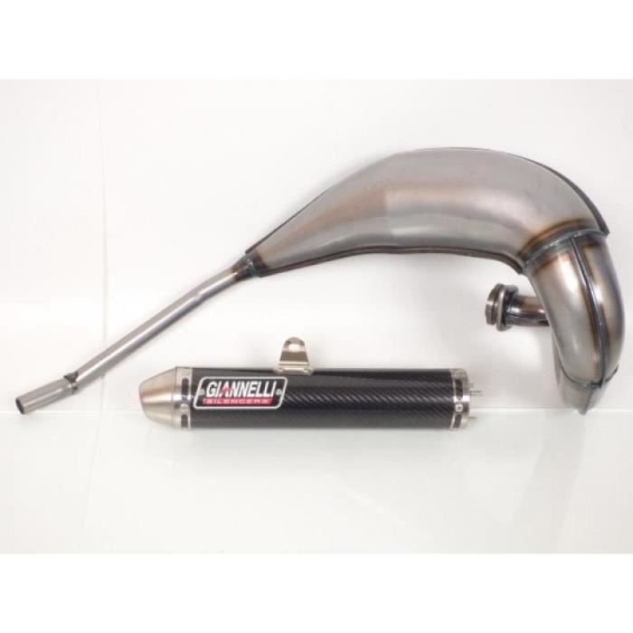 Pot d échappement GIANNELLI pour moto Yamaha 125 DTX 2004-2007 54604HF 54606HF