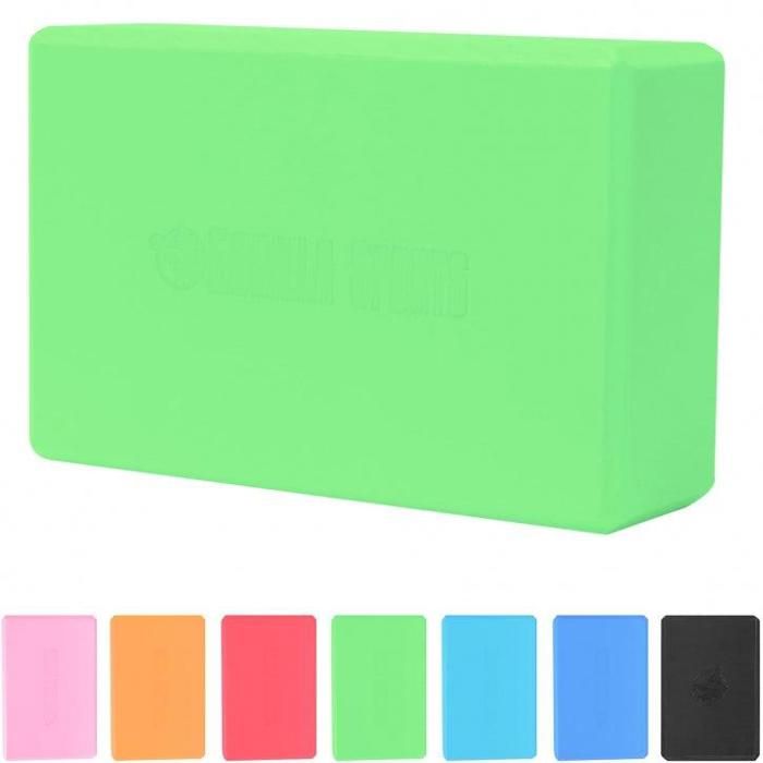 Bloc de Yoga et Pilates limegreen