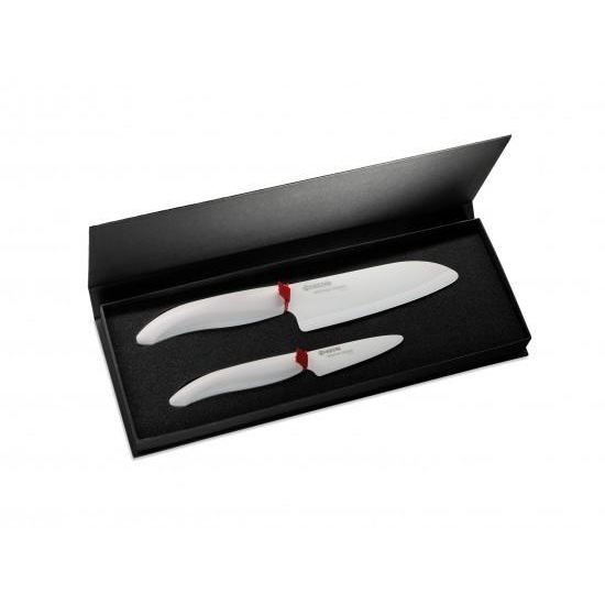 Coffret couteaux Kyocera Blanc Chef + Office