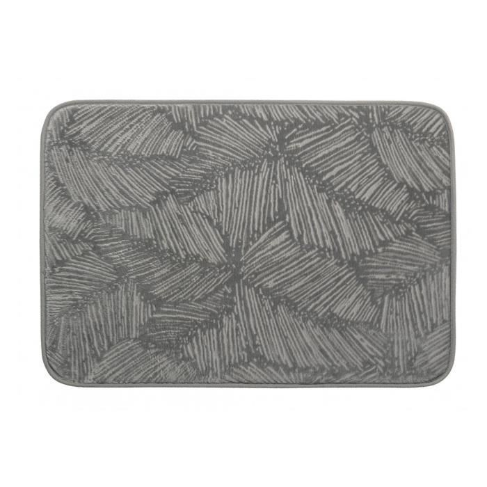 Tapis de bain Palme stone 45 x 65 cm Les Ateliers du Linge 45 X 65 STONE