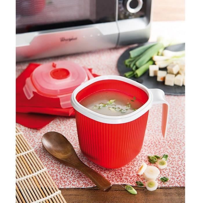 Mug à soupe 0,7 Litres pour micro-ondes