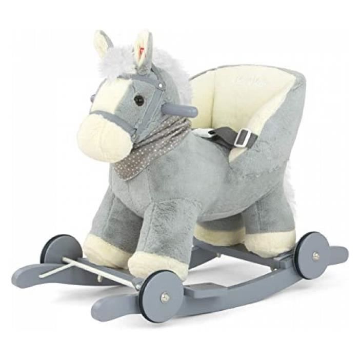 Milly Mally - 5901761124026 - Porteur cheval Polly Gris
