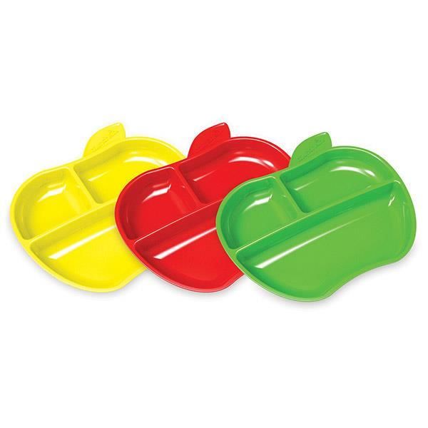 Lot de 3 assiettes petite pomme