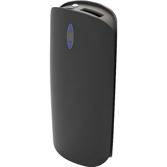 MUVIT TAB Batterie de Secours 5000MAH Blanc Avec Câble MICRO USB